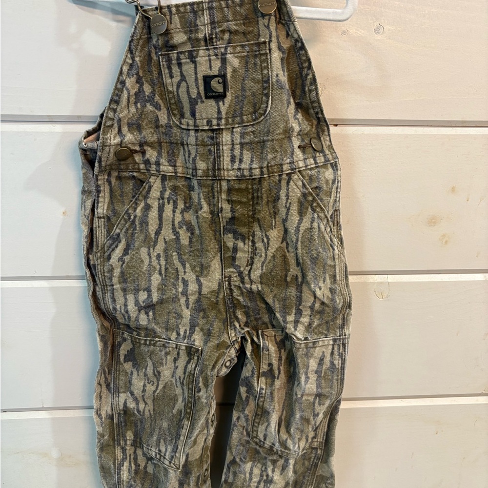 Carhartt Loose-Fit Canvas Bib Overalls